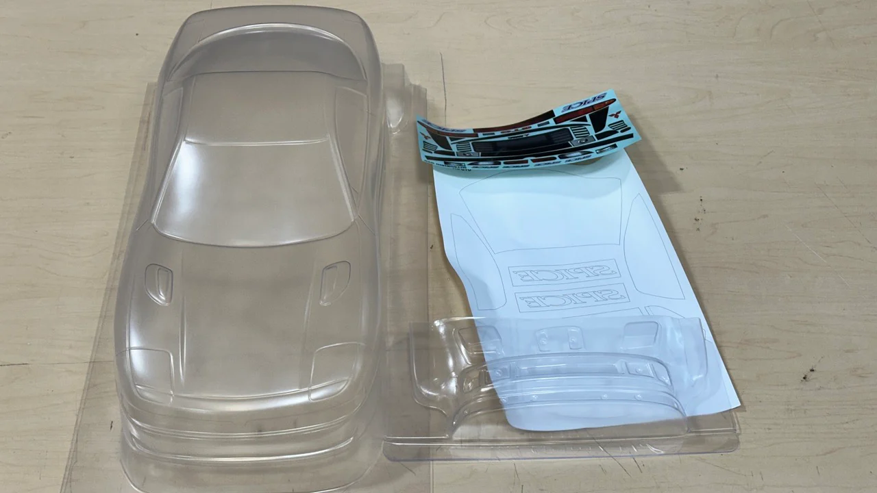 Mitsubishi GTO - 3000GT - Dodge Stealth VR4  1-10 Body Set [Spice] SPA-611 - Image 5