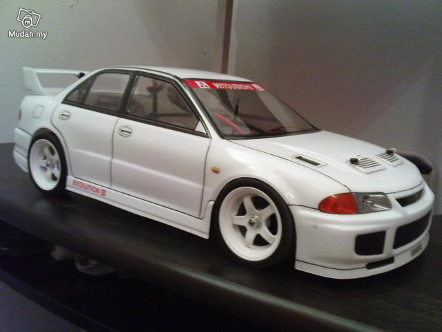 Mitsubishi Lancer Evo III Evolution 3 1-10  Body Shell [Quality RC] QRC-083-EVO3