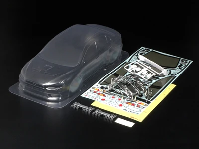 Mitsubishi Lancer Evolution X EVO 10 1-10 Body Set (w light bucket, mirrors) [Tamiya] 51376 - Image 2