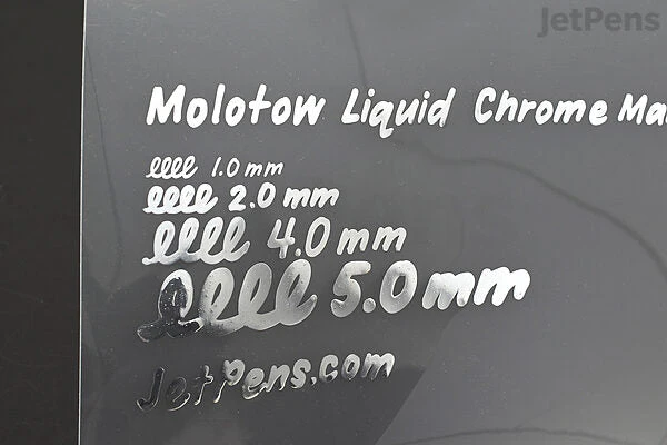MOLOTOW 102 LIQUID CHROME MARKER 2MM PEN [Molotow] 703.102 - Image 2