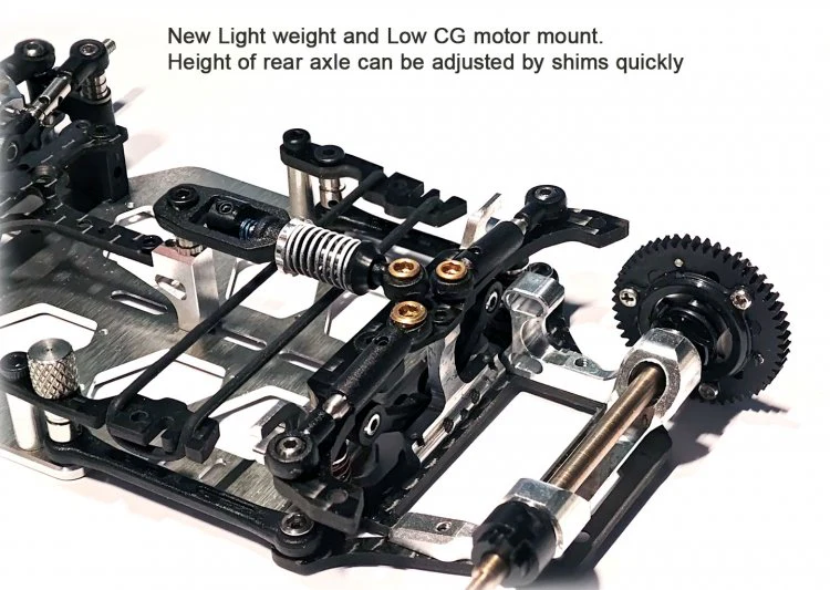 MRV V Link 2wd Chassis Kit (1/28) RWD Car [ATOMIC] MRV-KIT - Image 5