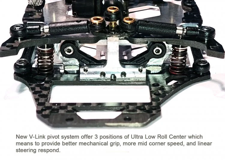 MRV V Link 2wd Chassis Kit (1/28) RWD Car [ATOMIC] MRV-KIT - Image 6