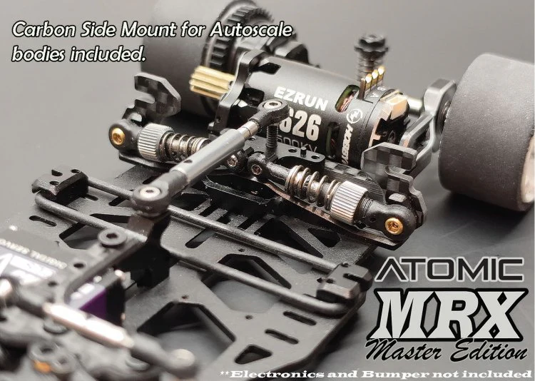 MRX Master Linkless 2wd Chassis Kit (1/28) RWD Car [ATOMIC] MRXME-KIT - Image 6
