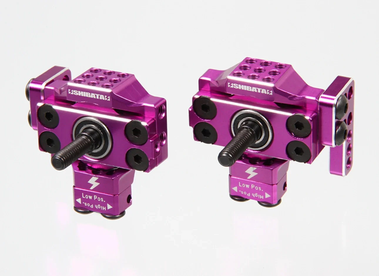 GRK Multi-use rear knuckle (Red Black Purple) [Shibata] R31S334BK R31S334RD R31S334PU - Image 3
