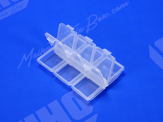 Multi Utility Case - Parts Box 3.35" (6 Slot) - (85 x 62 x 14 mm) Made in Japan [Meiho] FB-6 - Image 2
