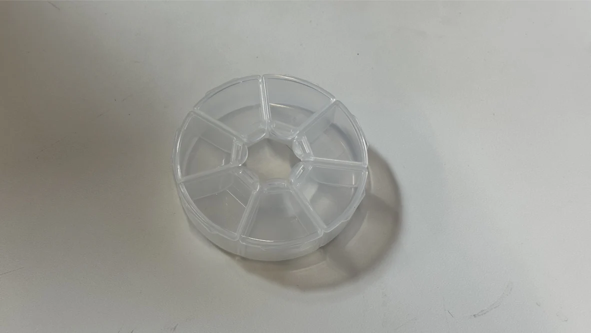 Multi Utility Case - Parts Box 3.5" (7 Slot) - (91 x 25mm) Made in Japan [Meiho] PC-97 - Image 3