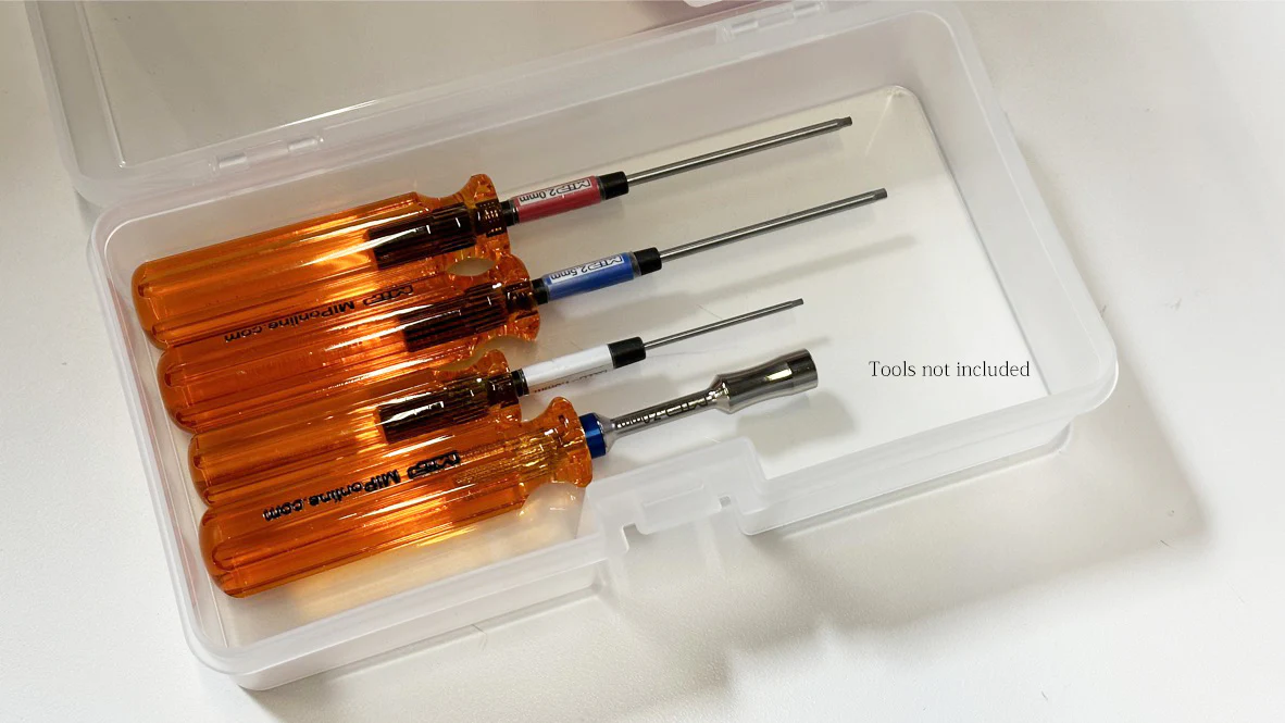 Multi Utility Case - Parts Box 8" x 4.5" - (214 X 118 X 45mm) Made in Japan [Meiho] 4963189901697 Multi Case LL - Image 3