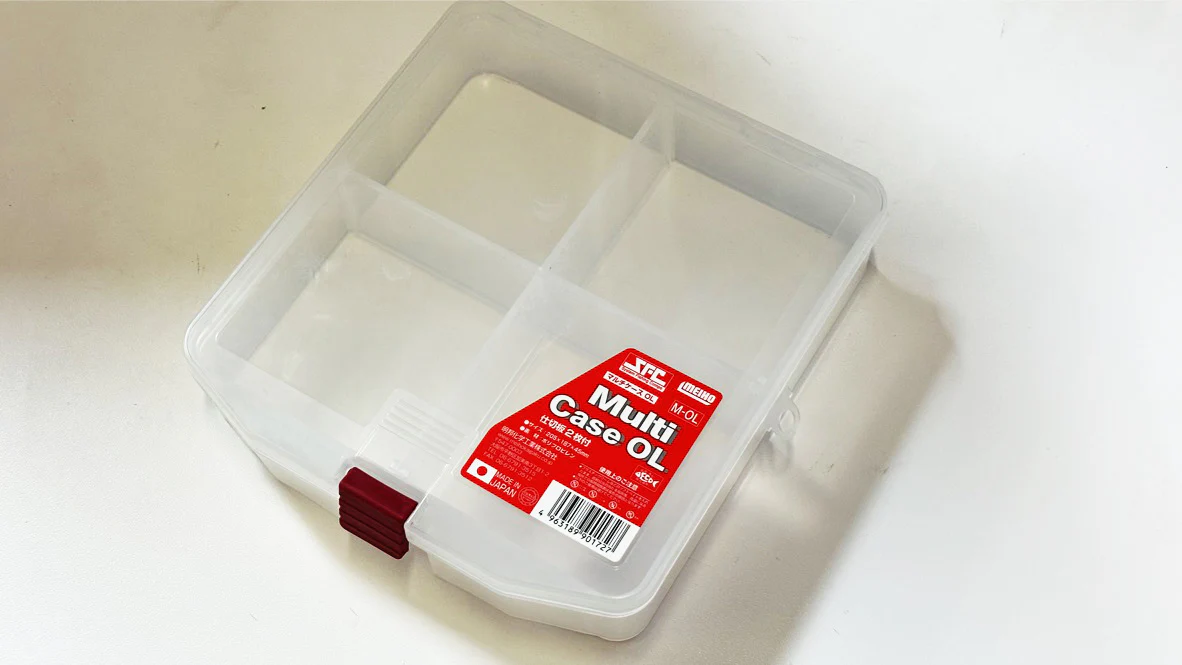 Multi Utility Case - Parts Box (OL SIZE) 8" x 7" - (205 X 187 X 45mm) Made in Japan Mini-Z [Meiho] 4963189901727 miniz - Image 3