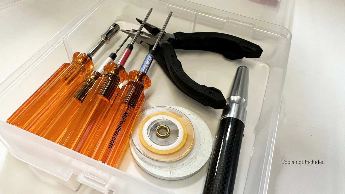 Multi Utility Case - Parts Box (OL SIZE) 8" x 7" - (205 X 187 X 45mm) Made in Japan Mini-Z [Meiho] 4963189901727 miniz - Image 4