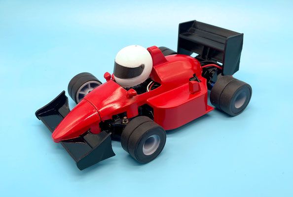 MZ FORMULA 87 (1/28 F1 Body Set and Rims) for MR-03 Mini-Z [MZ Formula] MZF-F87 MZF-W01F MZF-W01R - Image 3