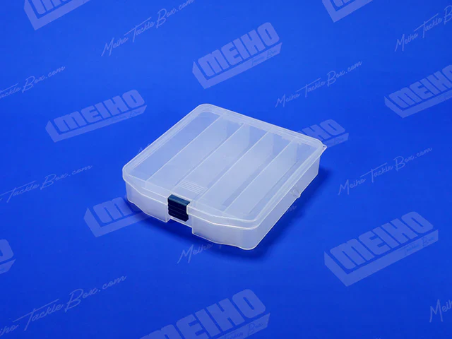 L-OL 5 SLOT Multi Utility Case - Clear Parts Box 7"  Made in Japan [Meiho] N-OL 4963189903677 - Image 3