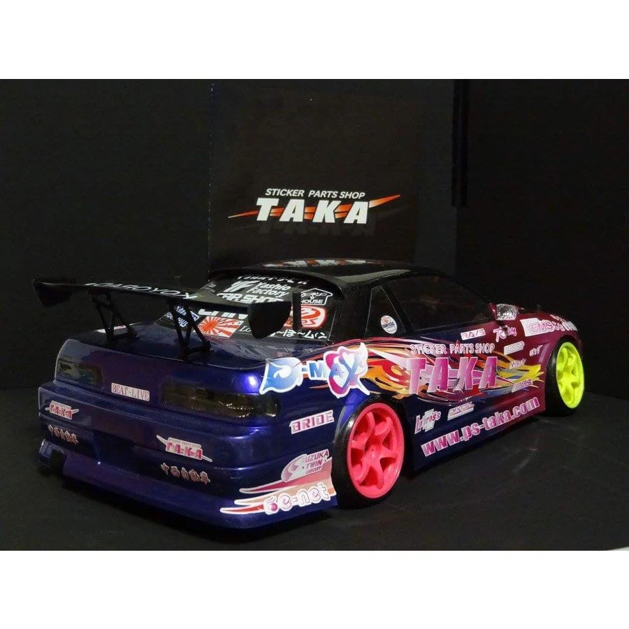 Naoki Nakamura Meihan Specification S13 Silvia Livery Set [Taka] TAKA13 - Image 4