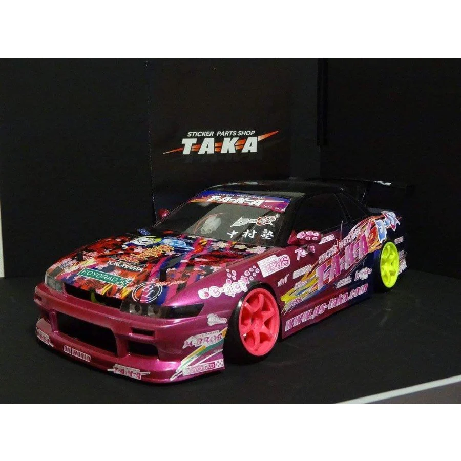Naoki Nakamura Meihan Specification S13 Silvia Livery Set [Taka] TAKA13 - Image 5