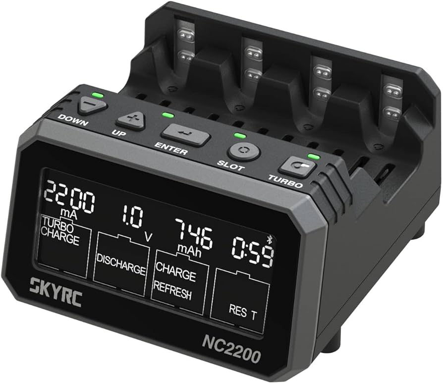 NC2200 DC 12V 2A AA AAA NiMH/NiCD Multi-function Charger [SKY RC] SK-100181-02 - Image 2