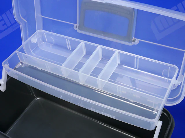 New 85 Tackle Box 13" x 7" - Case with Inside Shelf Case Made in Japan [Meiho] 4963189603089 - Image 3