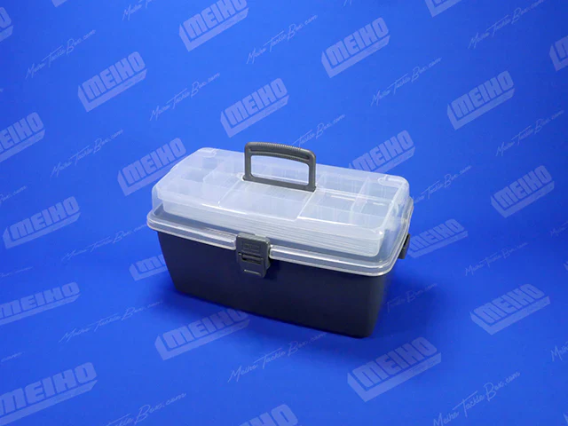 New 86 Tackle Box 15" x 8.5" - Case with Inside Shelf Case Made in Japan [Meiho] 4963189603102