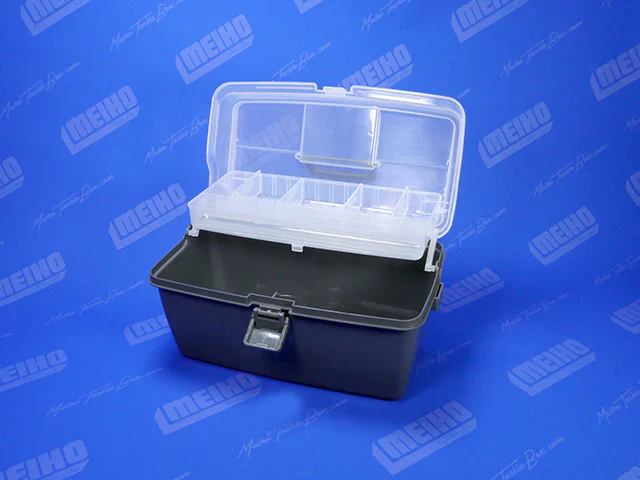 New 86 Tackle Box 15" x 8.5" - Case with Inside Shelf Case Made in Japan [Meiho] 4963189603102 - Image 2
