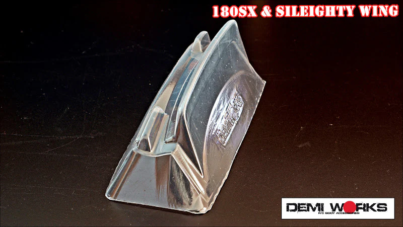 Nissan 180SX RPS13 Sil80 Sileighty Trunk Wing (Whale Tail) [Demi Works] DW180W2 - Image 2