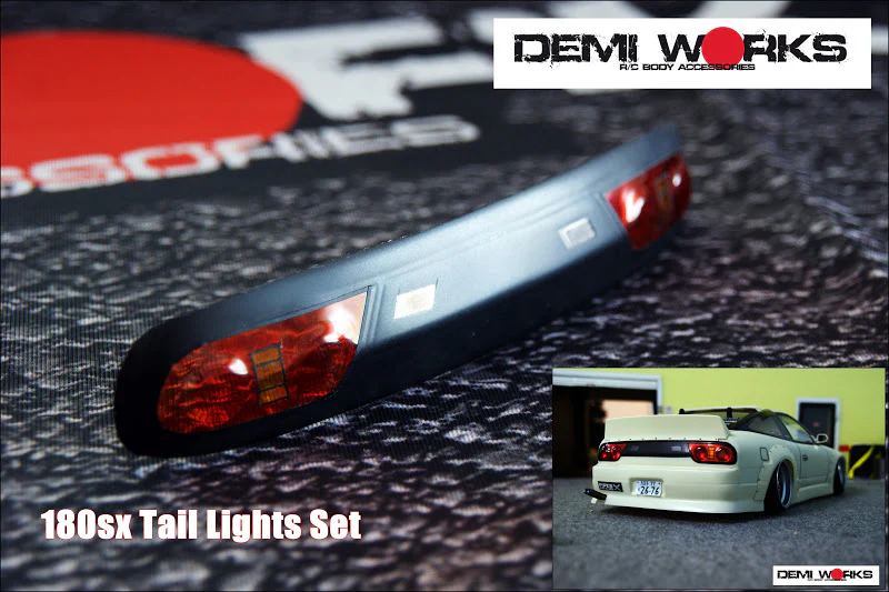 Nissan 180SX Silvia RPS13 Tail Lights (SIL80) [Demi Works] DW180TS
