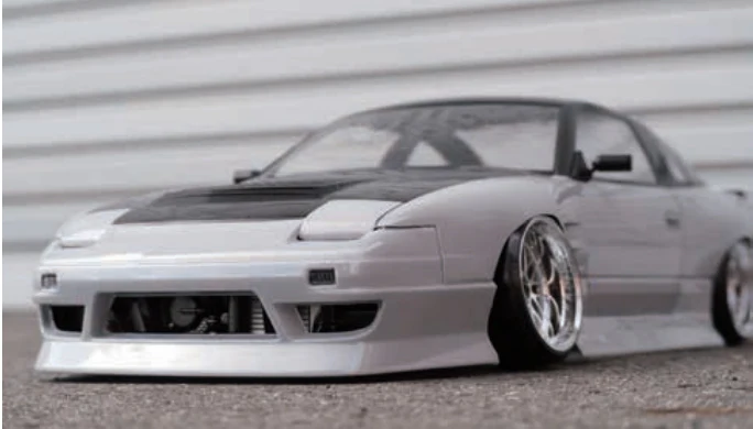 Nissan 180SX Silvia S13 DMAX Widebody Body Set (200mm - 204mm) 1-10 BODY [Addiction] AD-HB12 - Image 3
