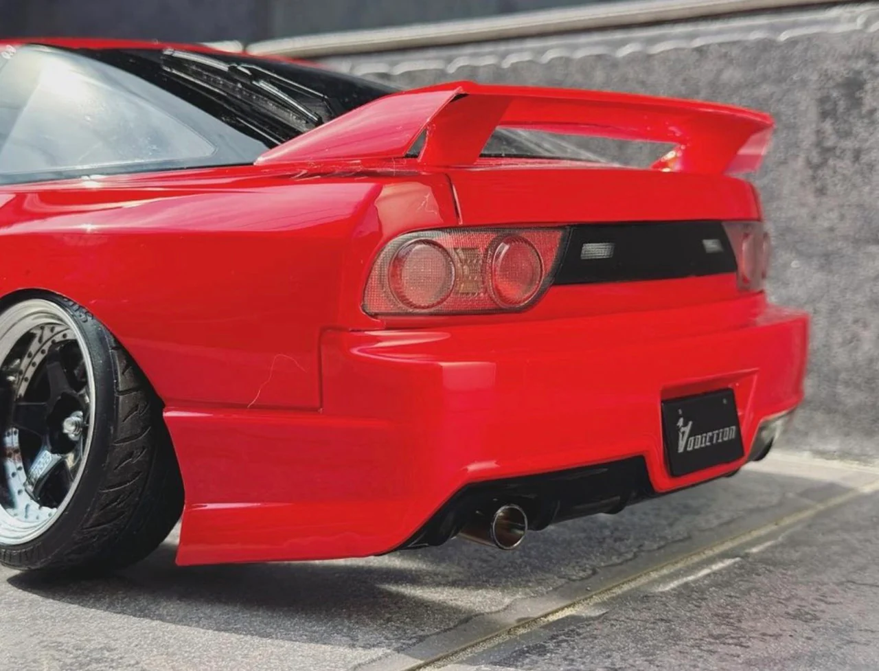 Nissan 180SX Silvia SPIRIT REI スピリット玲 Widebody Body Set (197mm - 200mm) 1-10 BODY [Addiction] AD-HB15B