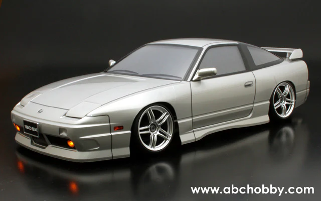 Nissan 180sx TYPE-X Hatch 1-10 Body Set [ABC Hobby] 67137