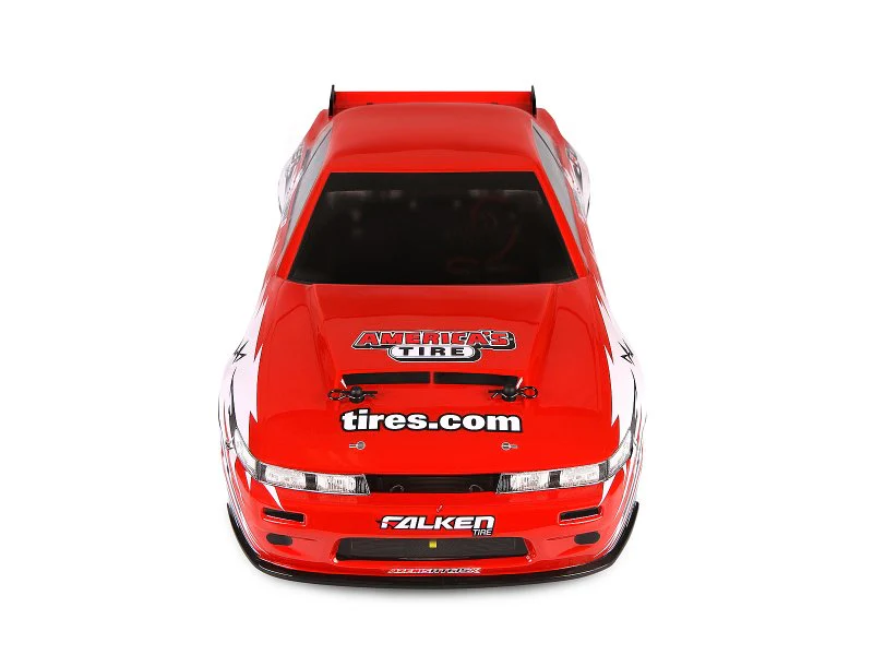 Nissan 240SX S13 Silvia Coupe Rocket Bunny Widebody w/ Dai Yoshihara Discount Tire Livery 1-10 (200mm) Body Set - [HPI] 109385 - Image 5