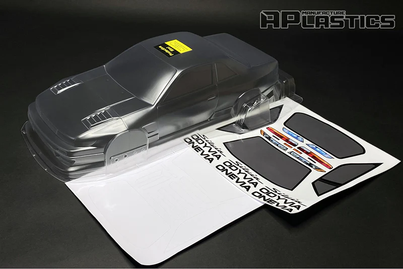 NISSAN 240SX SILVIA COUPE S13 V2 KIT 1-10 Body Set [APlastics] S13V2 - Image 4