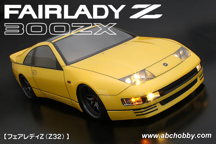 Nissan 300ZX Fairlady Z32 1-10 Body Set + Light Bucket Kit [ABC Hobby] 67193 + 66748 - Image 2