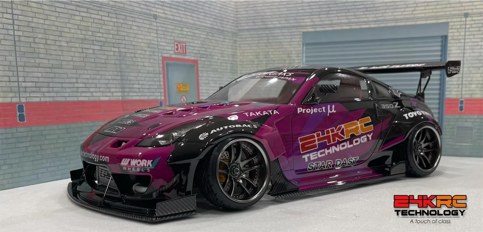 Nissan 350z Fairlady Z Z33 BRIAN 1-10 Drift Body Shell *LIMTED EDITION* [24k] TAF11000