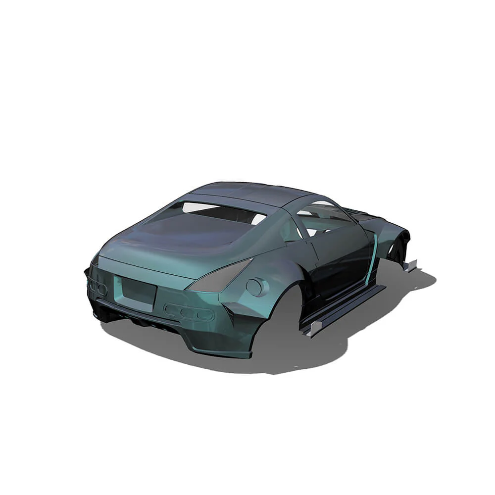 Nissan 350z Fairlady Z Z33 BRIAN 1-10 Drift Body Shell *LIMTED EDITION* [24k] TAF11000 - Image 5