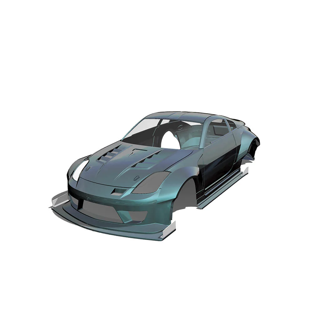 Nissan 350z Fairlady Z Z33 BRIAN 1-10 Drift Body Shell *LIMTED EDITION* [24k] TAF11000 - Image 6