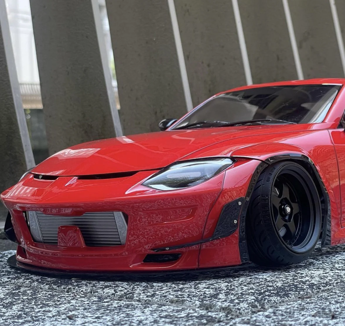 Nissan 400Z FAIRLADY PANDEM Widebody Body Set 1-10 REAL GRADE BODY [Addiction] AD-RB10