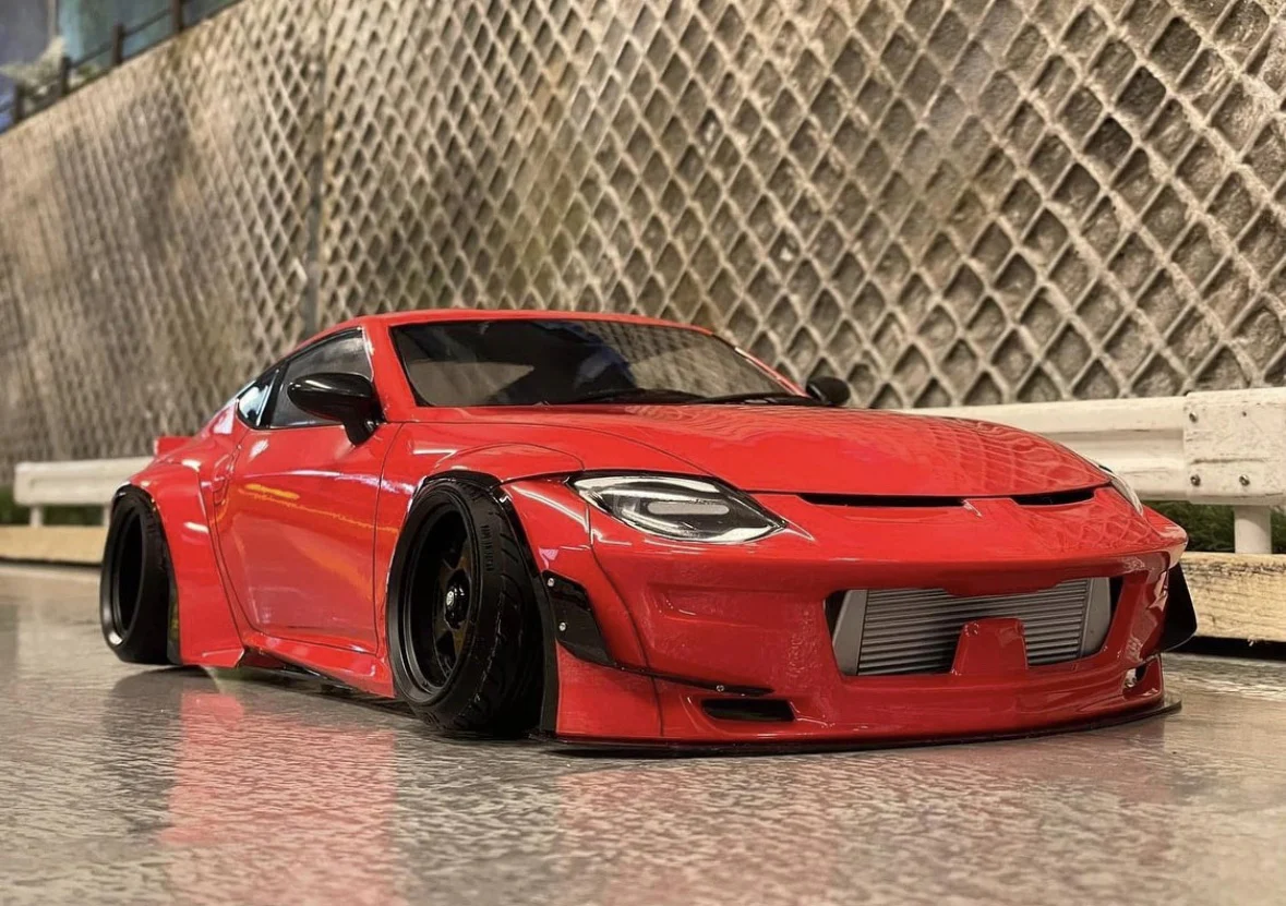 Nissan 400Z FAIRLADY PANDEM Widebody Body Set 1-10 REAL GRADE BODY [Addiction] AD-RB10 - Image 4
