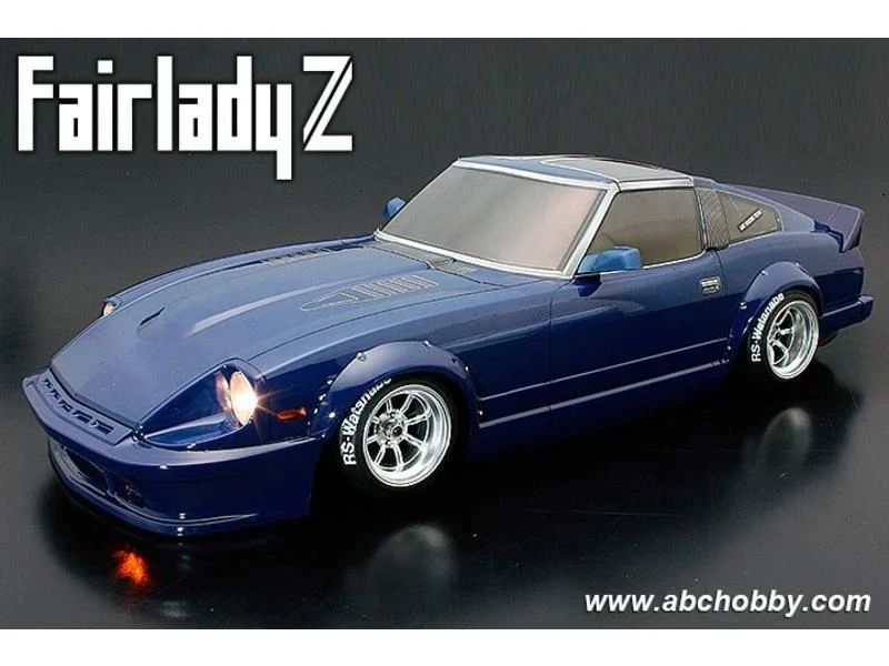 Nissan Datsun 280Z Fairlady Z (S130) BARI BARI CUSTOM FLARES + TRUNK CONVERSION 1-10 Body Set [ABC Hobby] 66169