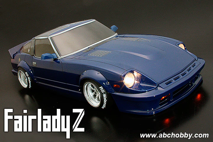 Nissan Datsun 280Z Fairlady Z (S130) BARI BARI CUSTOM FLARES + TRUNK CONVERSION 1-10 Body Set [ABC Hobby] 66169 - Image 3