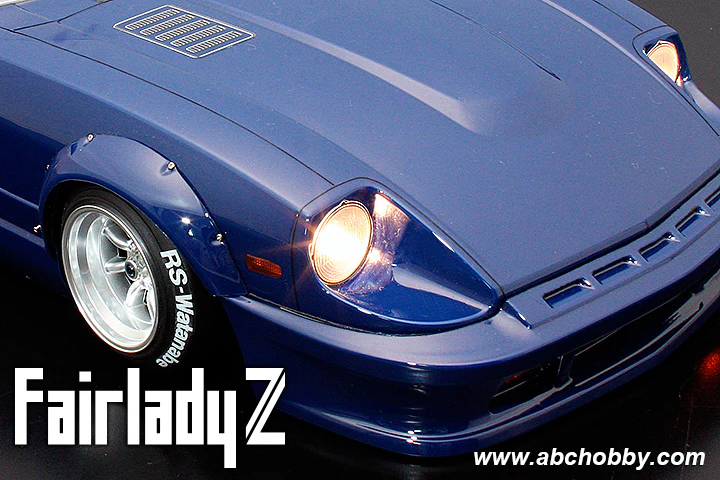 Nissan Datsun 280Z Fairlady Z (S130) BARI BARI CUSTOM FLARES + TRUNK CONVERSION 1-10 Body Set [ABC Hobby] 66169 - Image 5