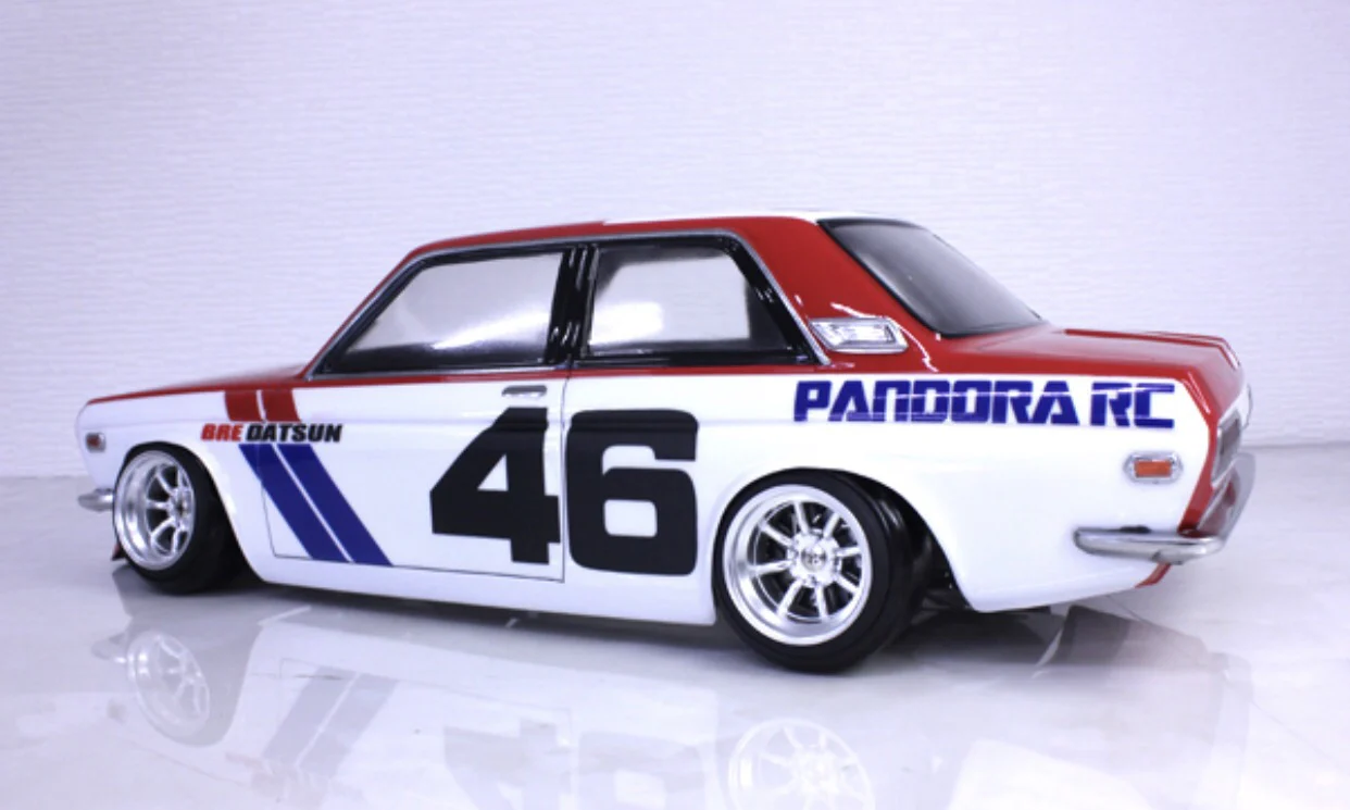 Nissan Datsun Blue Bird 510 1-10 Body Set [Pandora] PAB-3175 - Image 2