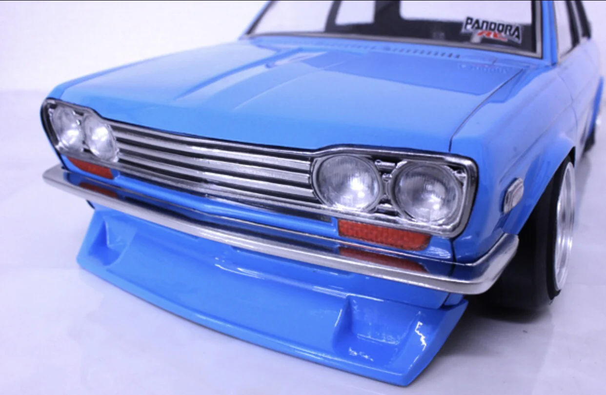 Nissan Datsun Blue Bird 510 1-10 Body Set [Pandora] PAB-3175 - Image 3