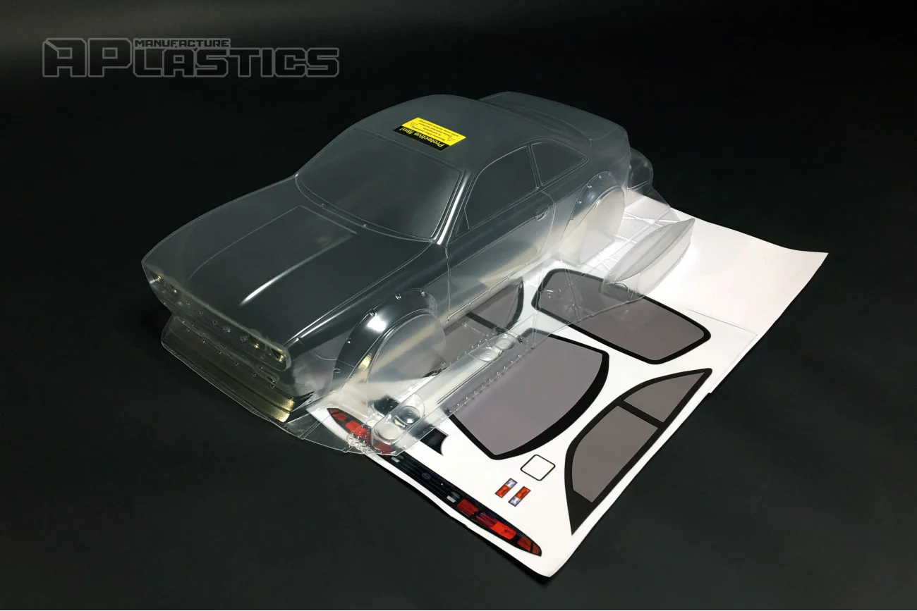 Nissan Datsun Boss S14 Silvia Rocket Bunny Body Set [APlastics] BS14S - Image 3
