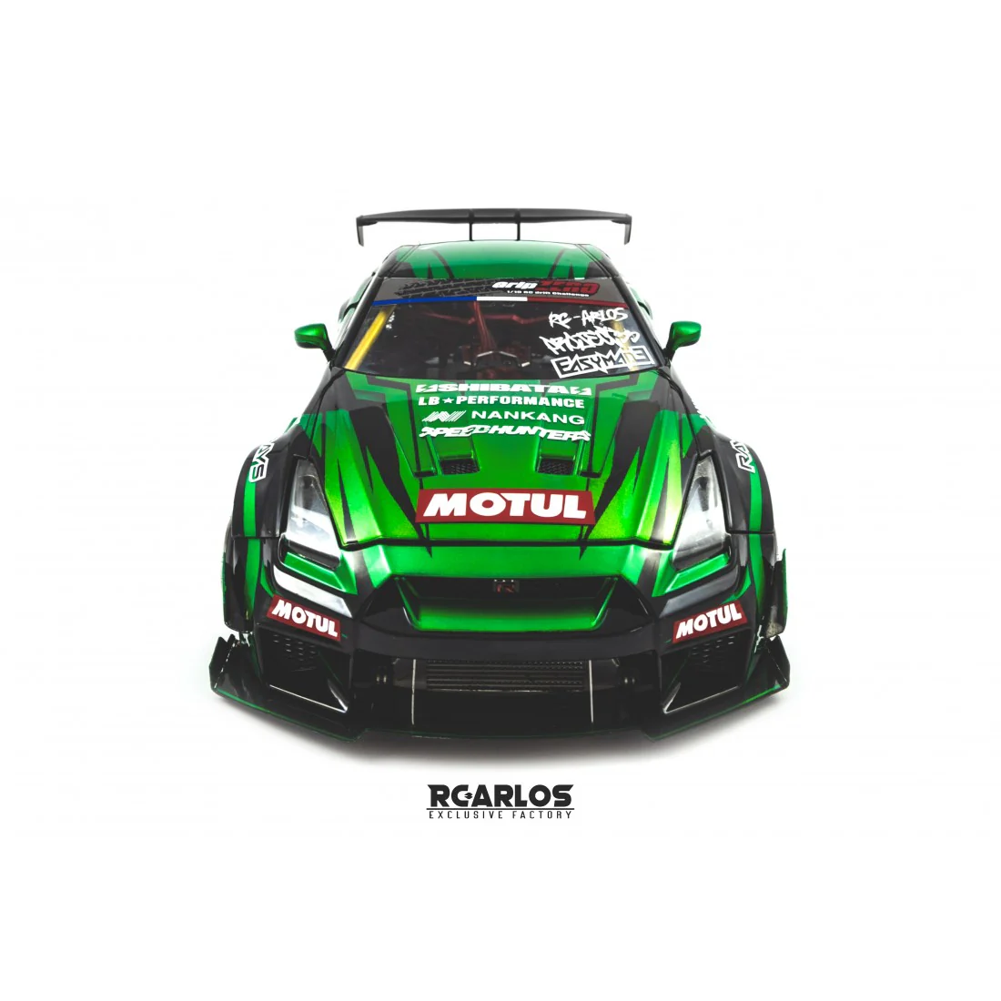 Nissan GTR R35 Silhouette Works Liberty Walk RR 1-10 Drift Body Shell [24K] TAF13000 - Image 2