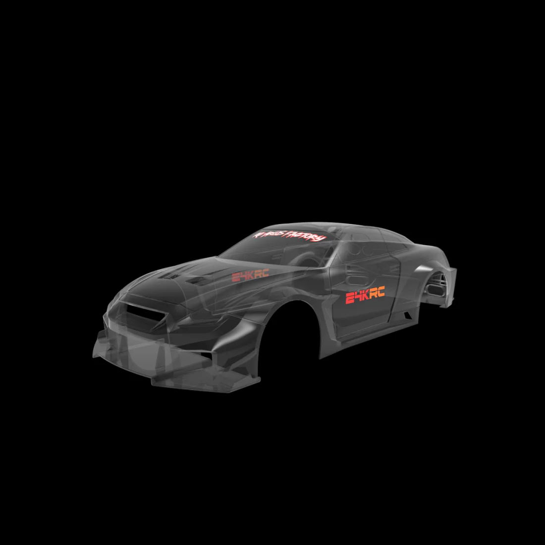 Nissan GTR R35 Silhouette Works Liberty Walk RR 1-10 Drift Body Shell [24K] TAF13000 - Image 7