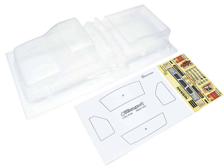 Nissan Hardbody Datsun D21 Truck 1-10 Body Set [Tetsujin] TT-8215 - Image 6