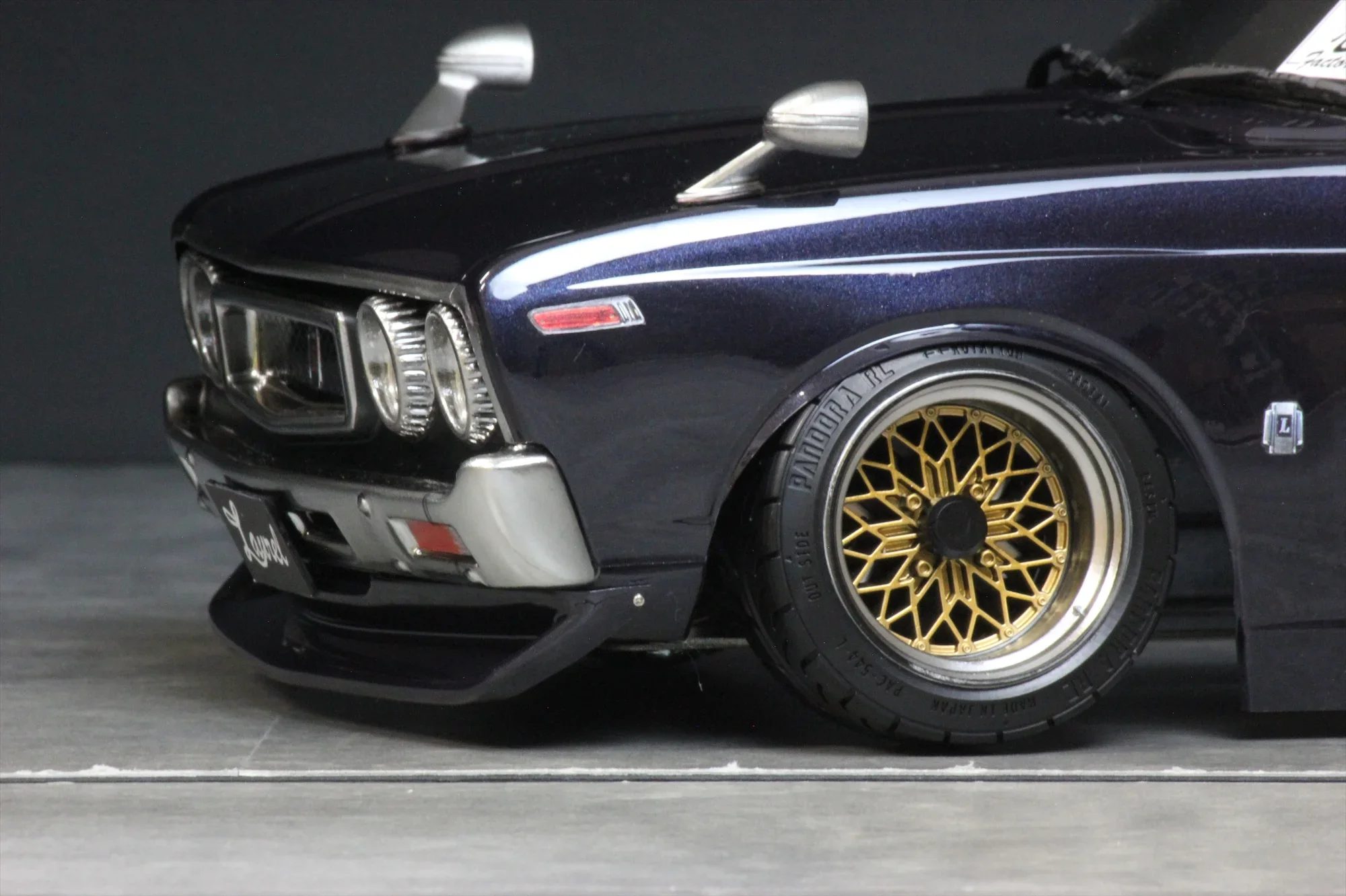 Nissan Laurel C130 Butaketsu 1-10 Body Set [Pandora] PAB-3220 - Image 3