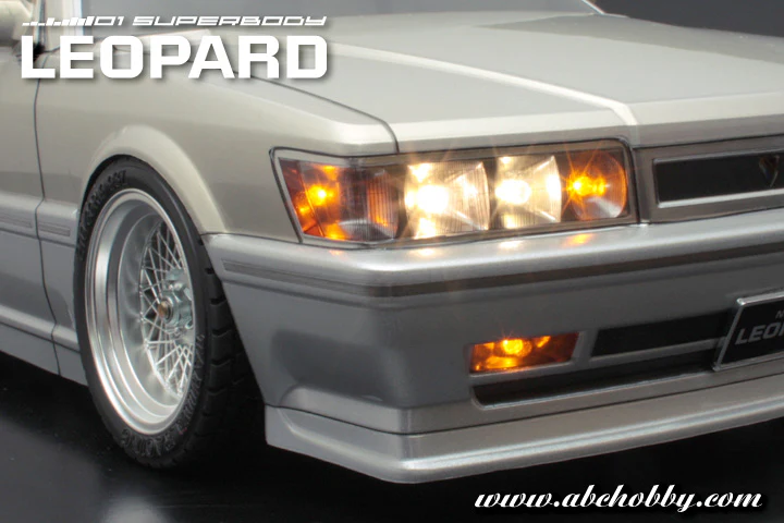 Nissan Leopard ZENKI F31 (Early Model) 1-10 Body Set [ABC Hobby] 67130 - Image 3