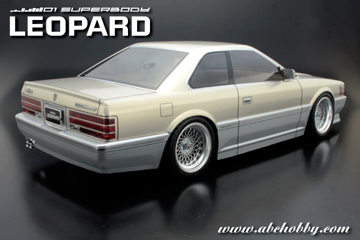 Nissan Leopard ZENKI F31 (Early Model) 1-10 Body Set [ABC Hobby] 67130 - Image 4