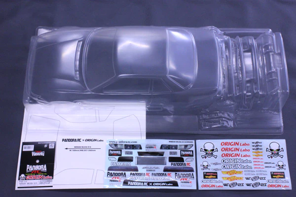 Nissan S13 Silvia Coupe 240sx Origin Labo 1-10 Body Set [Pandora] PAB-3151 - Image 2