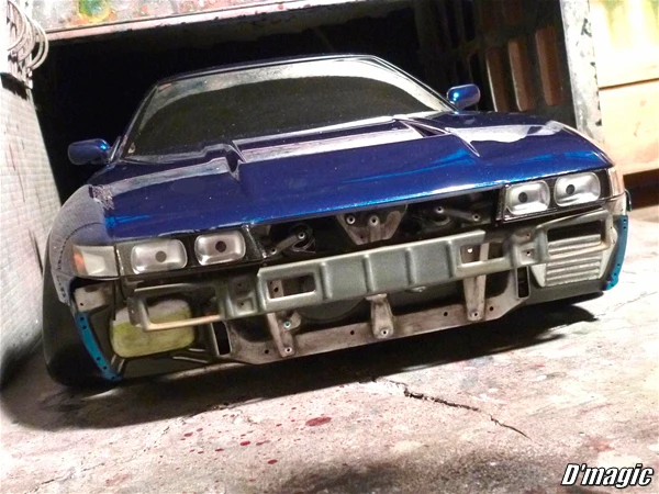 Nissan S13 Silvia Front Core Support Bumperless [D'Magic] DM-04-300 DMAGIC