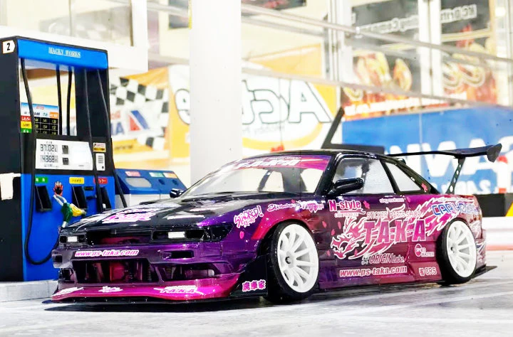 Nissan S13 Silvia ORIGIN LAB BODY KIT Edition [Addiction RC] AD-HB16B - Image 4