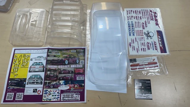 Nissan S13 Silvia ORIGIN LAB FUJIO 2023 (w- TAKA LIVERY) [Addiction RC] AD-HB16-FUJIO - Image 6